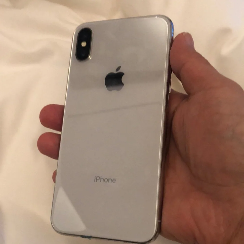 Apple Black Smartphone with Notch Display